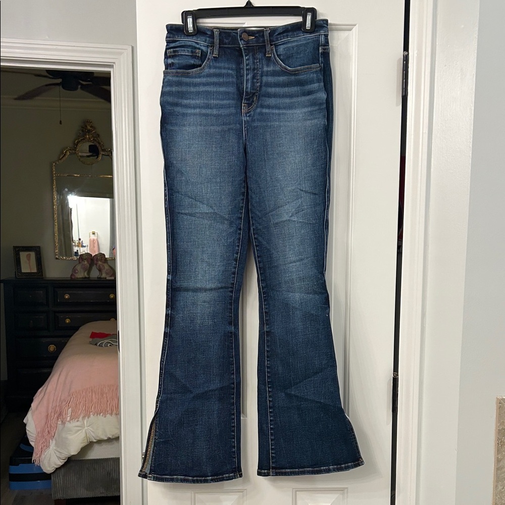 BKE Dark Blue Flare Women's Jeans